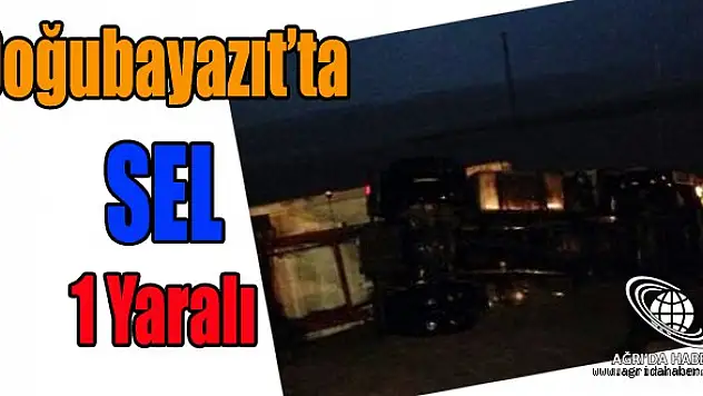 Doğubayazıtt'ta Sel