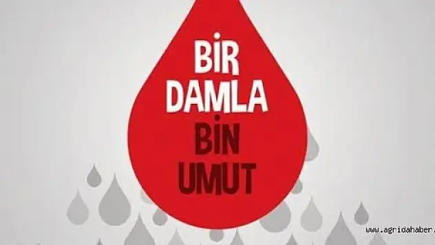 'Bir Damla Bin Umut' Ağrı'da