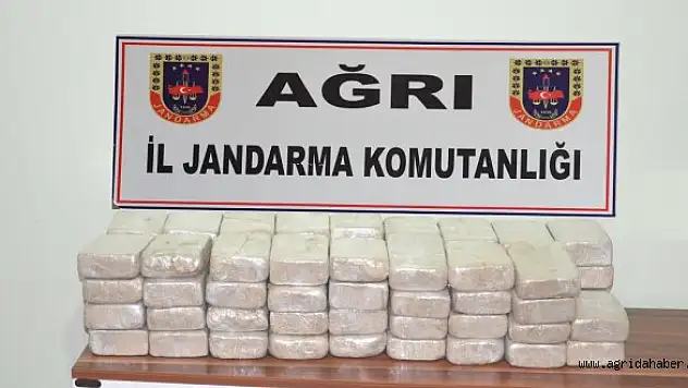 Doğubayazıtta 35 Kilo Eroin Ele Geçirildi