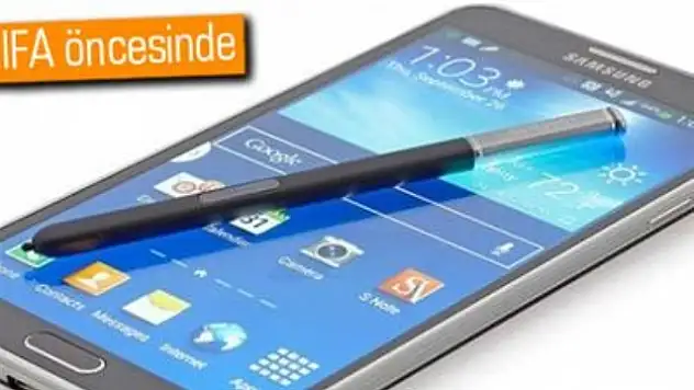 Samsung Galaxy Note 4'ün Tanıtım Tarihi