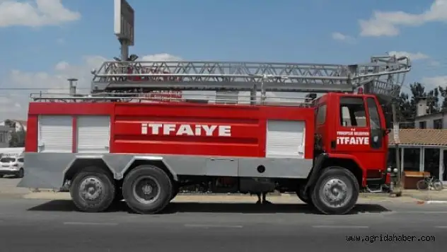 Tutak Belediyesine Ait İtfaiye Aracı Bağlandı !