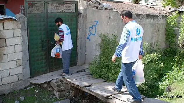 Mustazaflar Cemiyetinden 95 aileye yardım