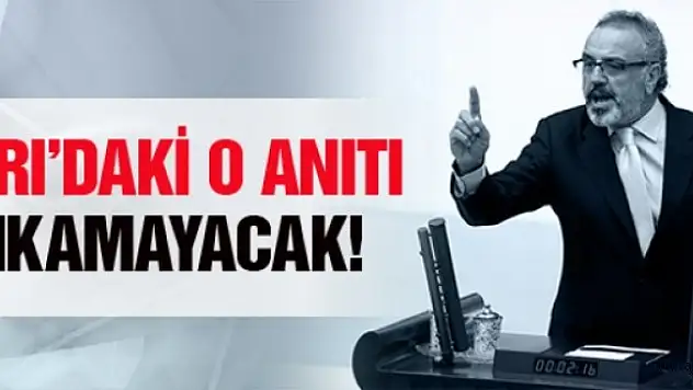 Sırrı Sakık Ağrı'daki Anıtı Yıkamayacak