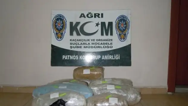 Ağrı'da Uyuşturucu Madde Tacirlerine Darbe
