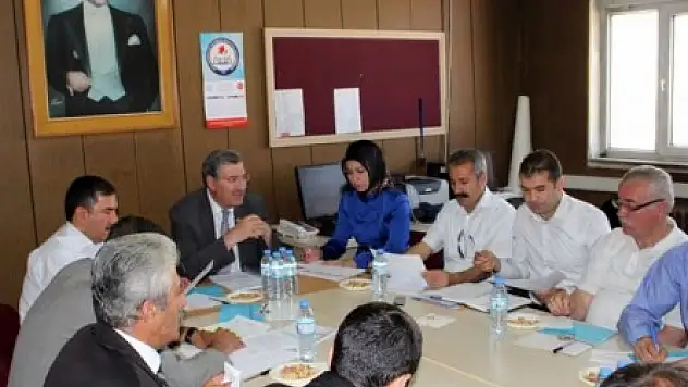 İlçe Milli Eğitim Müdürleri Toplantısı Yapıldı