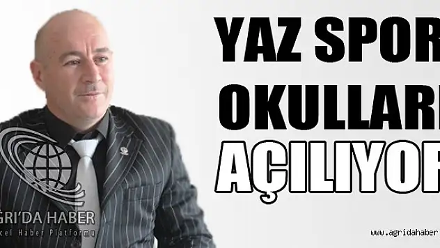 29 Haziranda Yaz Spor Okulları Açılıyor