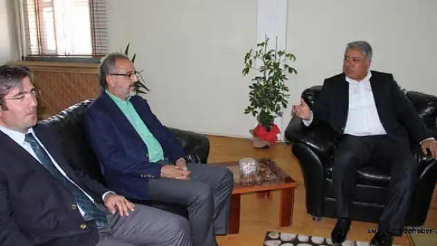 Vali Tekinarslandan Başkan Sakıka Hayırlı Olsun Ziyareti