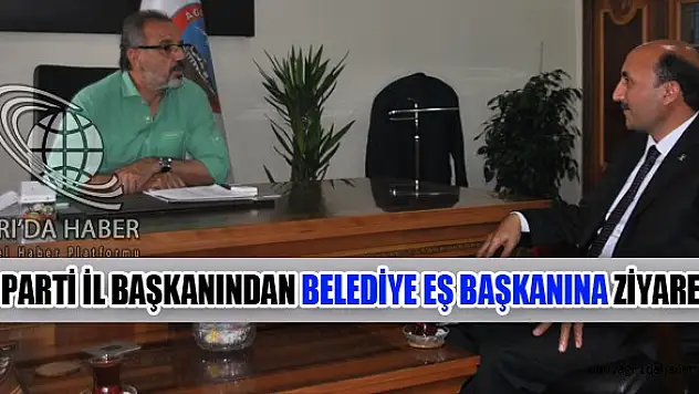 Abdurrahman Çetin'den Belediye Eş Başkanlarına Ziyaret