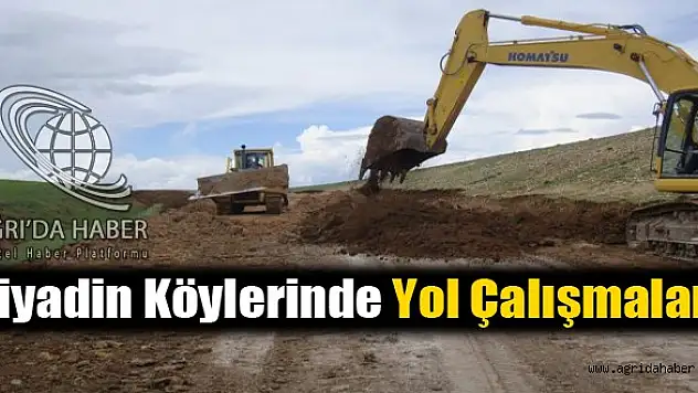 Diyadin Köylerinde Yol Çalışmaları