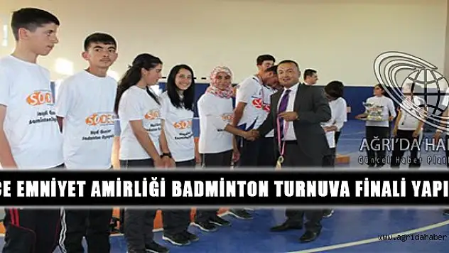 Badminton Turnuvası Finali Yapıldı