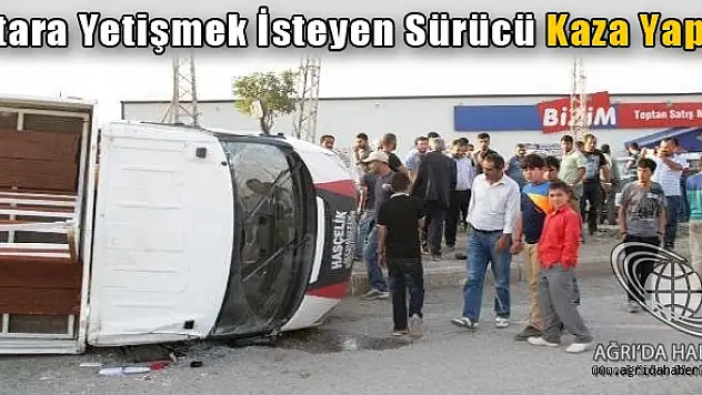İftara Yetişmek İsteyen Sürücü Kaza Yaptı: 3 Yaralı