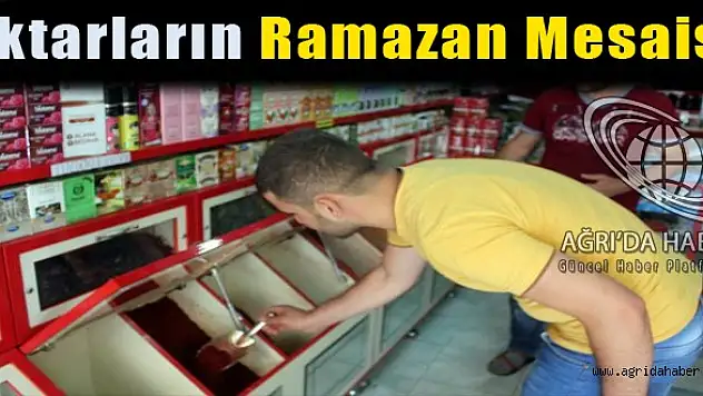 Aktarların Ramazan Mesaisi