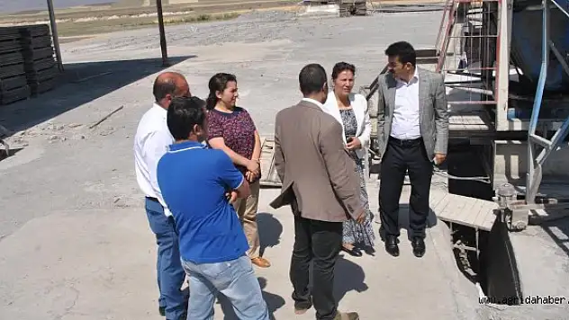 EŞ BAŞKAN KUBİLAY, ÇALIŞMA ALANLARINI İNCELEDİ