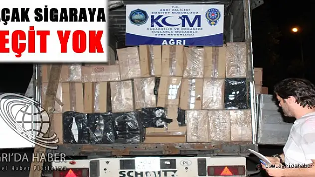 KAÇAK SİGARAYA GEÇİT YOK