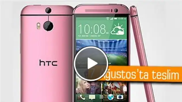 HTC'nin amiral gemisi One M8'in yeni renk seçeneği