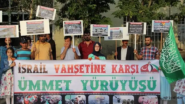 Müslümanlara Yapılan Saldırılara Ağrıdan Tepki