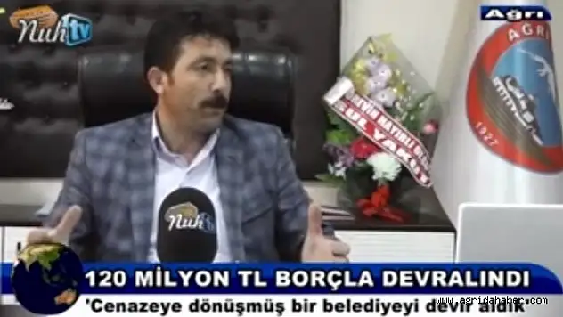 Ağrı Belediye Başkan Yardımcısı Halef KEKLİK Nuh TVye Konuştu