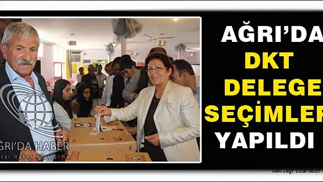 Ağrı belediye eş başkanı Mukaddes Kubilay DTK delege seçiminde oyunu kullandı