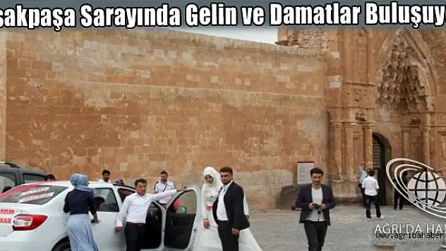 Doğubayazıt'ta Gelin ve Damatlar Saray'da Buluşuyor