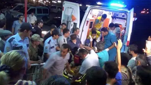 Diyadin İlçe Jandarma Komutanlığına Roketli Saldırı