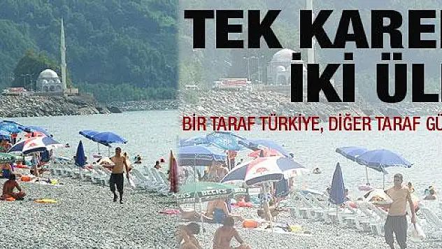 Tek kare iki ülke.