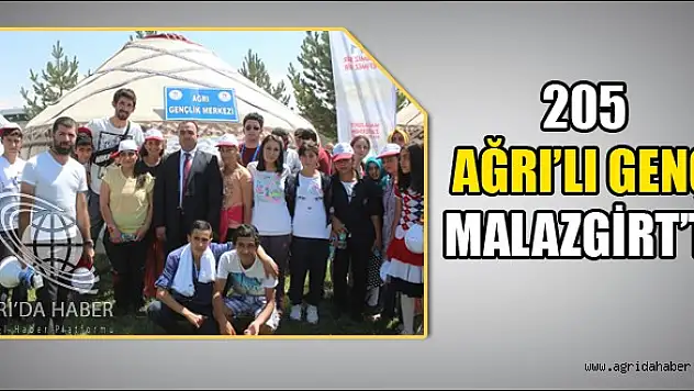205 AĞRILI GENÇ MALAZGİRTTE