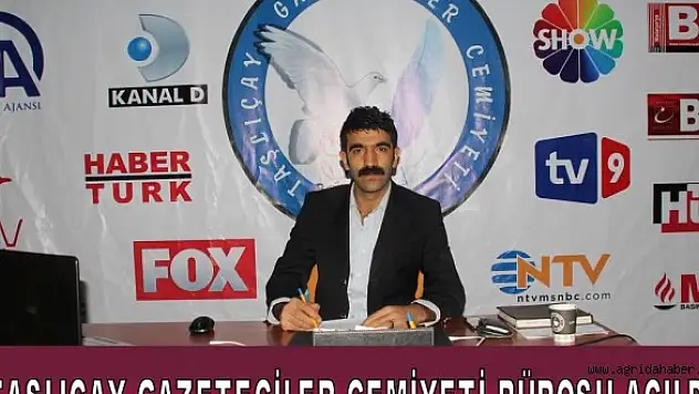 Taşlıçay Gazeteciler Cemiyeti Bürosu Açıldı