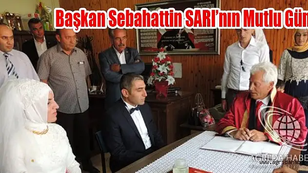 Ağrı Valisi Nikah Şahitliği Yaptı
