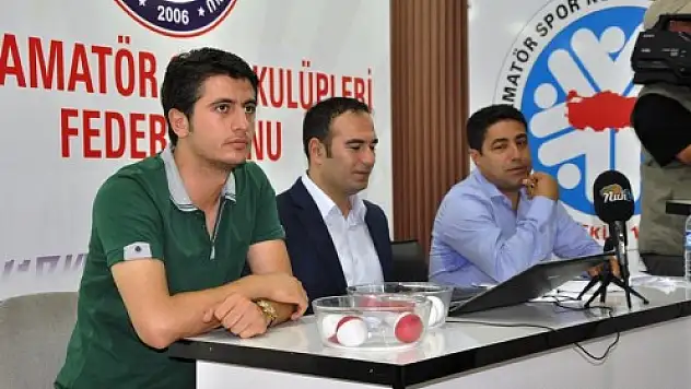 Ağrı'da  Amatör Lig Fikstürü Çekildi