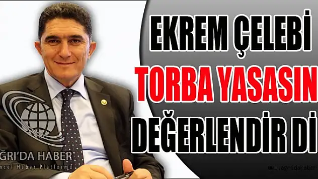 Çelebi, 'Torba Yasa'yı Değerlendirdi
