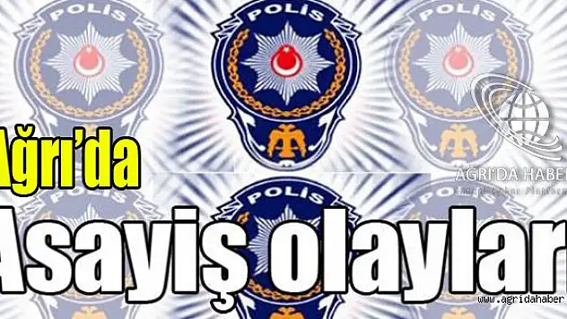 Ağrı'da Asayiş Uygulamasında 74 Tutuklama