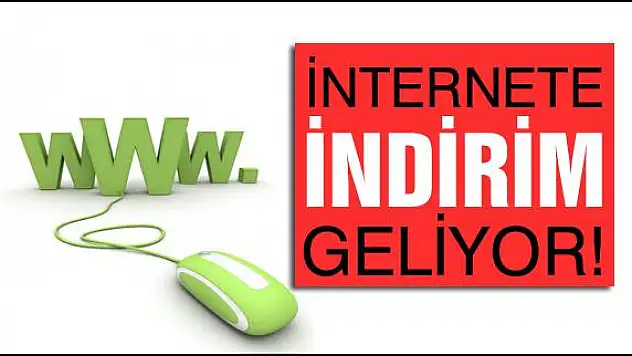İnternete indirim geliyor!