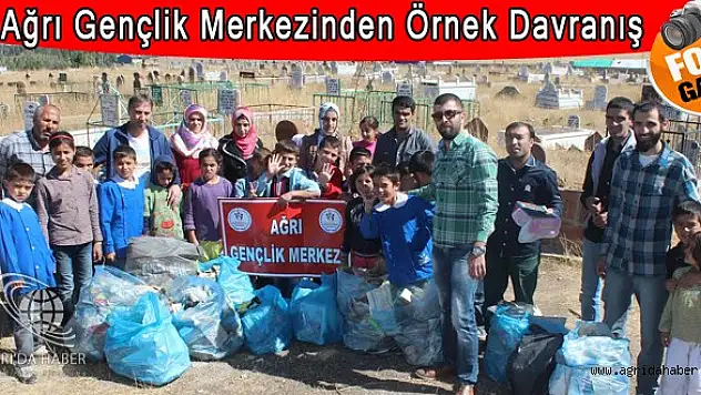 Ağrı Gençlik Merkezinden Örnek Davranış