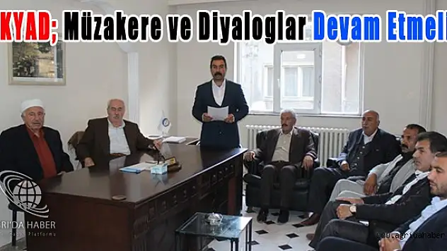 AĞRI AKYAD Barış Ve Uzlaşma Komisyonundan Basın Açıklaması