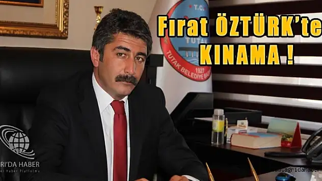 Başkan Fırat Öztürk'ten Kınama