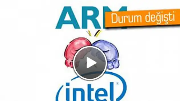 Intel, Arm'nin Payını Düşürdü