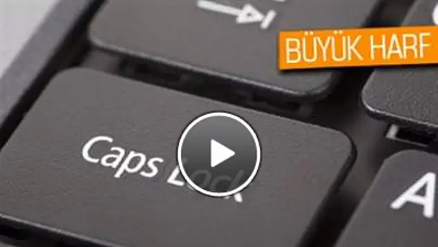 Bugün, Özel Bir Gün! Caps Lock Günü