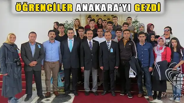 ÖĞRENCİLER ANAKARA'YI GEZDİ
