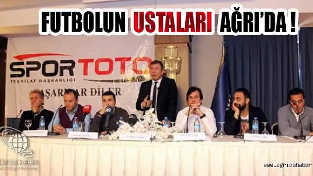 Futbolun Ustaları Ağrı'da