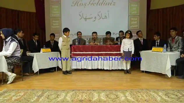 İMAM HATİPLER ARASI ARAPÇA YARIŞMASI YAPILDI