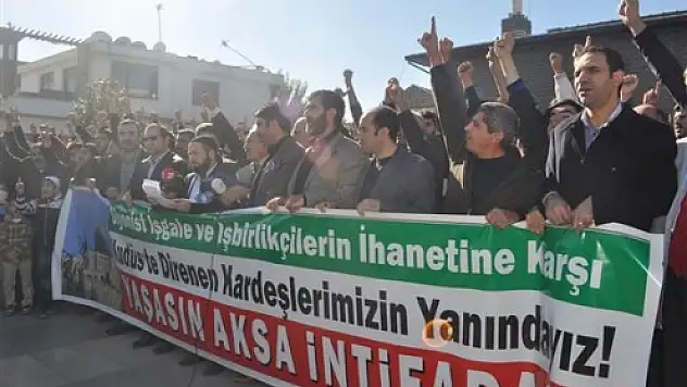 Diyarbakır'da 72 Kurum İşgalci İsrail'i Lanetledi!