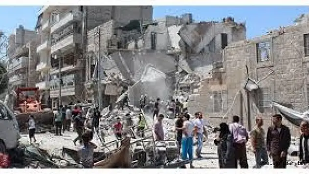 Esed Güçleri Yine Varil Bombasıyla Katletti