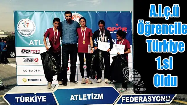 Ağrı İbrahim Çeçen Üniversitesi Öğrencilerinden Büyük Başarı