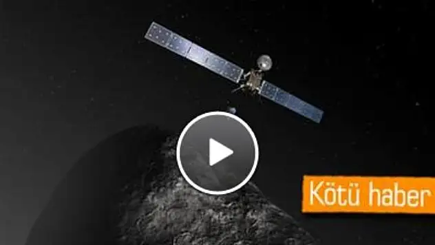 Kuyrukluyıldıza İnen Philae'nin Pili Bitiyor!