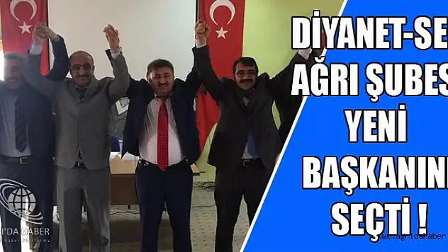 Diyanet-Sen Ağrı Şubesi 2.Olağan Kongresini Yaptı