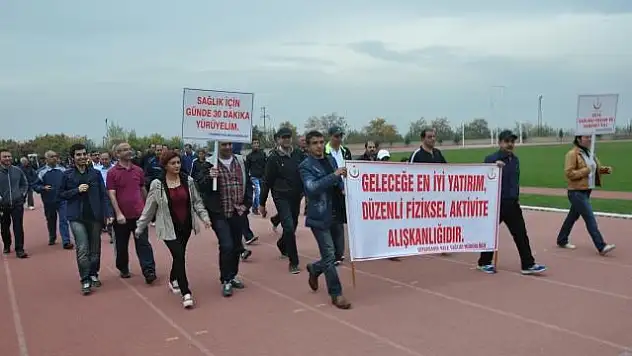 Diyarbakır'da Sağlıklı Yaşam Yürüyüşü