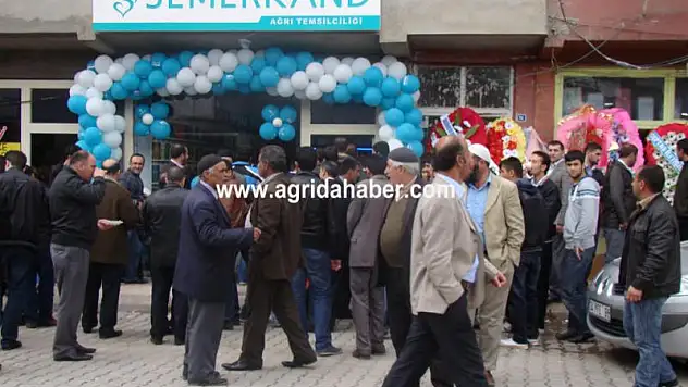 AĞRI DA SEMERKAND ŞUBESİ AÇILDI