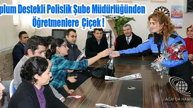 Ağrı'da 24 Kasım Öğretmenler Günü Etkinliği