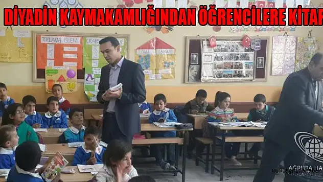 Diyadin Kaymakamlığı'ndan Kitap Dağıtımı