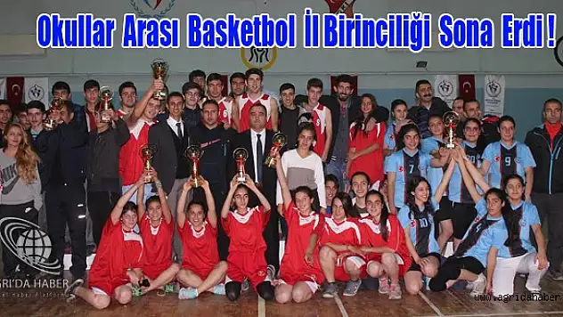 Okullar Arası Basketbol İl Birinciliği Yapıldı